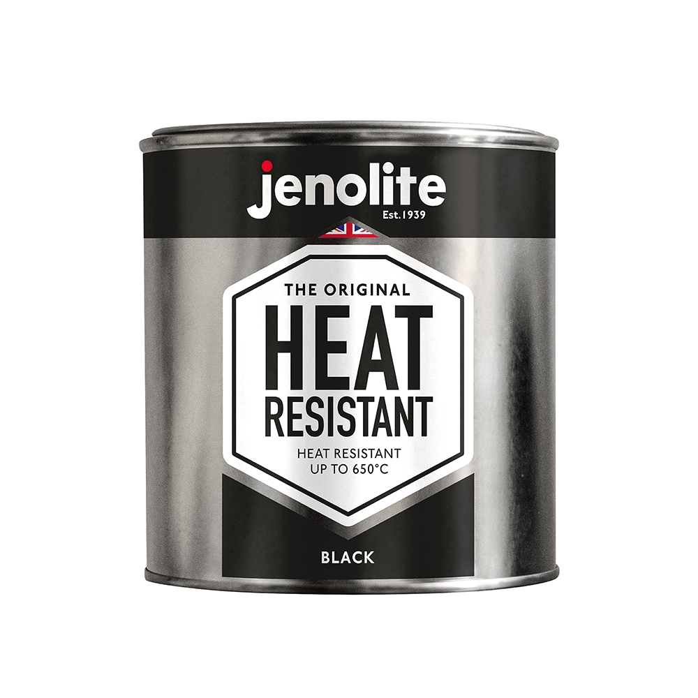 Heat Resistant Paint - Up to 650C | Matt Black 500ml