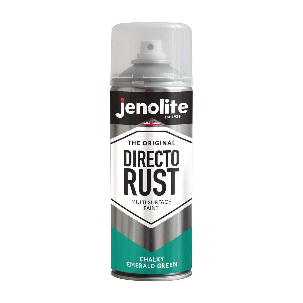 DIRECTORUST Spray Paint | Chalky Finish | Emerald/Christmas Green | 12 x 400ml | RAL 6024