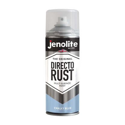 DIRECTORUST Spray Paint | Chalky Finish | Blue | 12 x 400ml | RAL 240 60 20