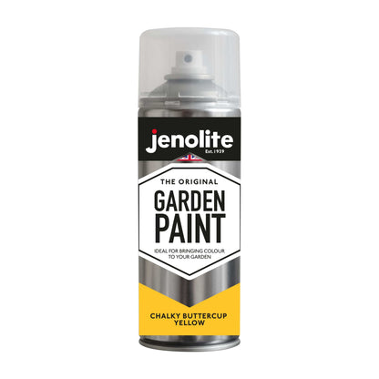 DIRECTORUST Spray Paint | Chalky Finish | Buttercup Yellow | 12 x 400ml | RAL 1018