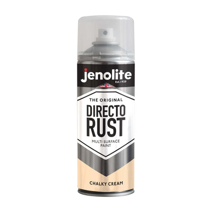 DIRECTORUST Spray Paint | Chalky Finish | Cream | 12 x 400ml | RAL 075 90 20