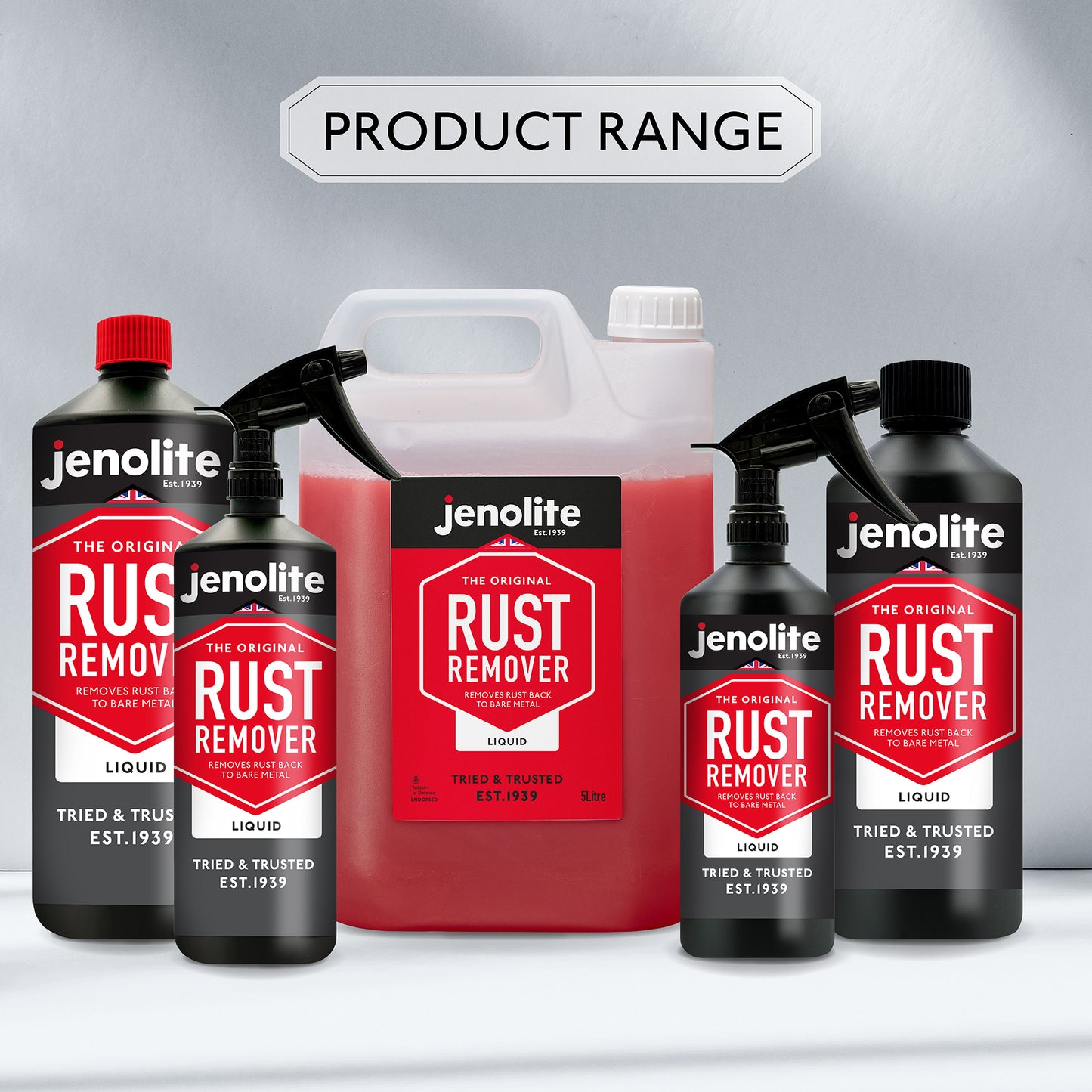 Original Rust Remover Liquid Trigger Spray | 500ml or 1 Litre