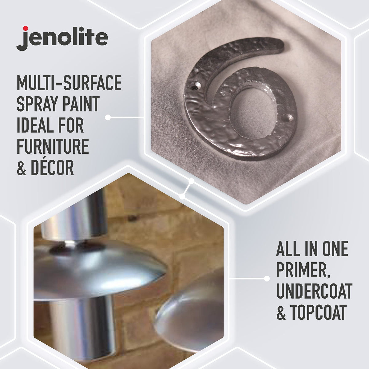 Chrome Effect Aerosol Spray Paint - Multi-Surface