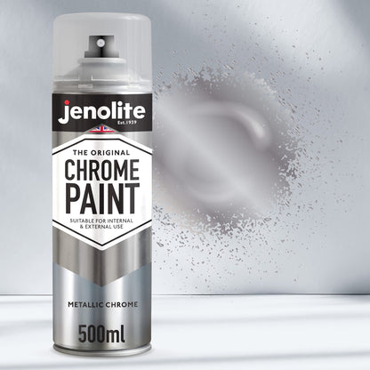 Chrome Effect Aerosol Spray Paint - Multi-Surface