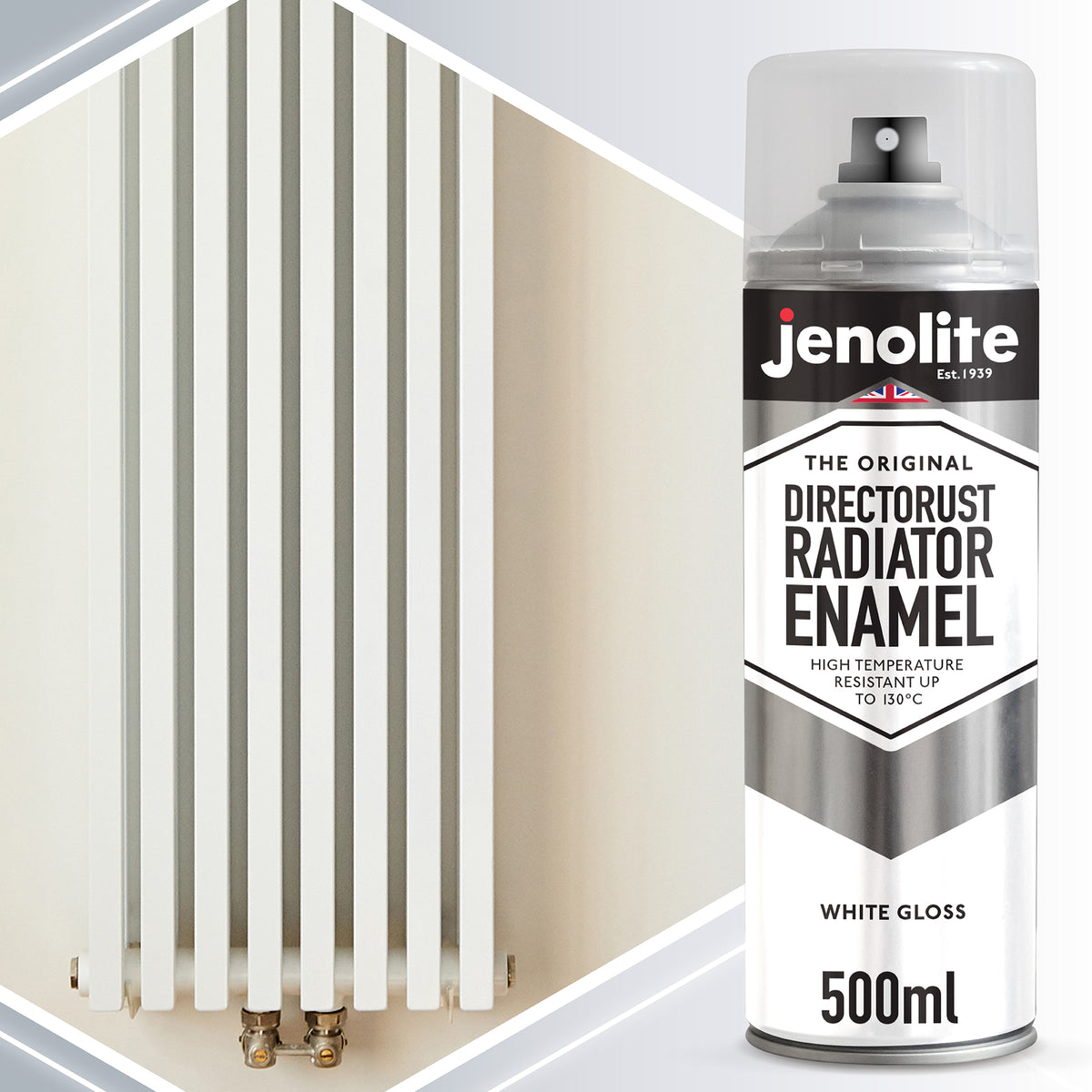 Peinture émail pour radiateur DIRECToRUST | Aérosol 400ml