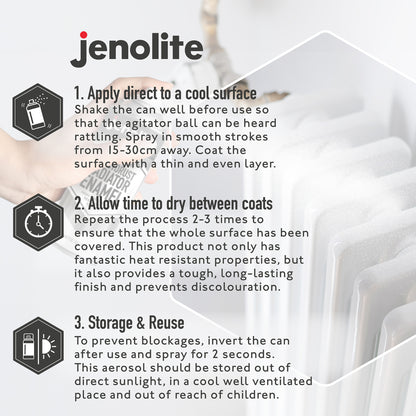Peinture émail pour radiateur DIRECToRUST | Aérosol 400ml