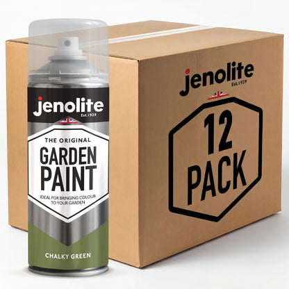 DIRECTORUST Spray Paint | Chalky Finish | Bramwell Green | 12 x 400ml | RAL 6025