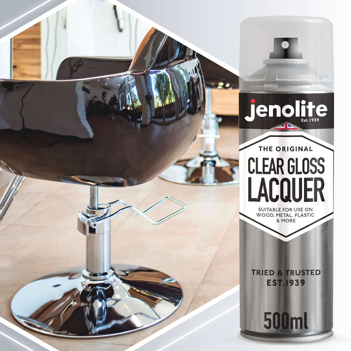 Laque | 500 ml | Mat, satiné et brillant