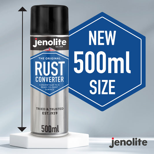 Rust Converter Epoxy Aerosol | 500ml | Turns Rust into Ready To Paint Surface