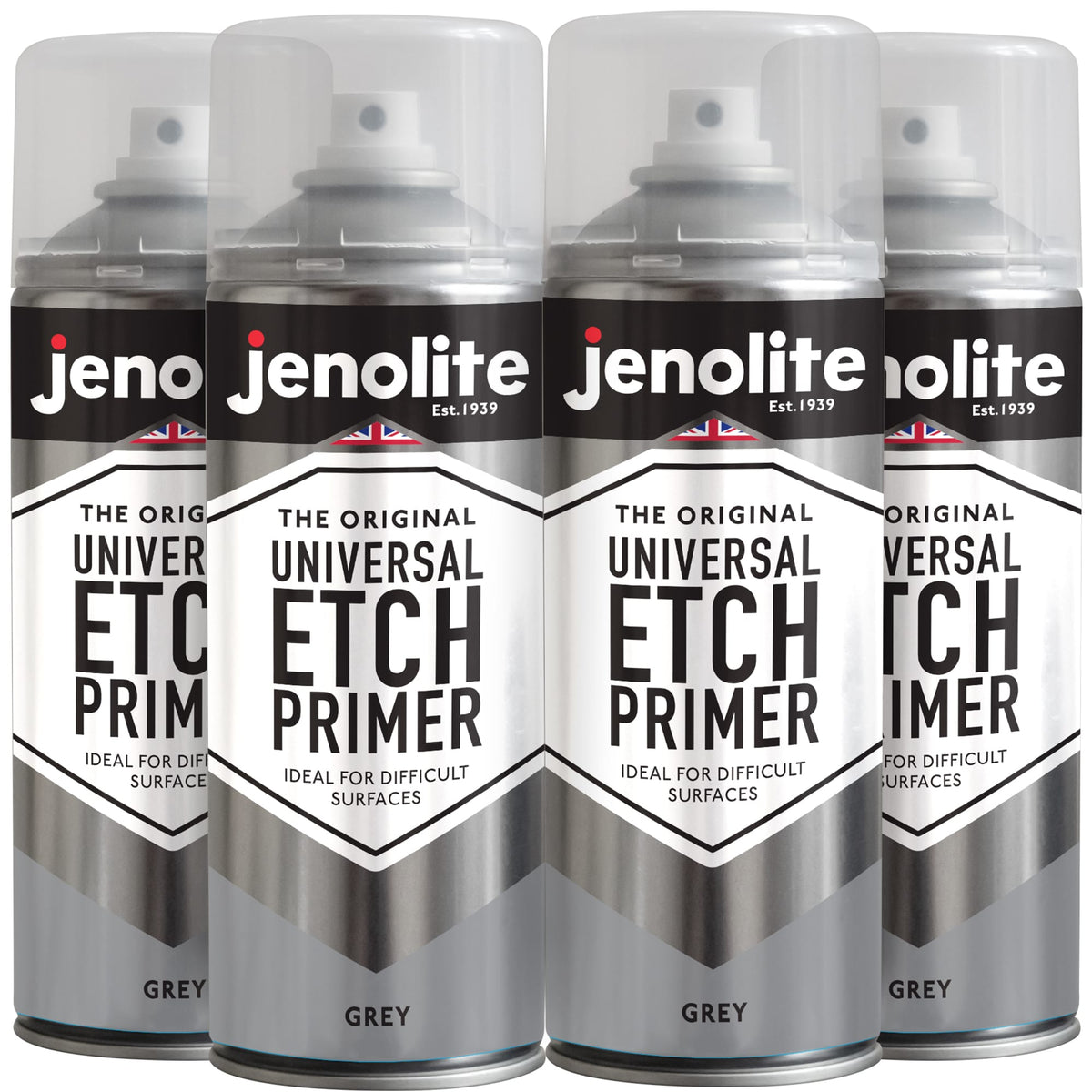 Universal Etch Primer | 4 x 400ml Aerosol Spray Paint