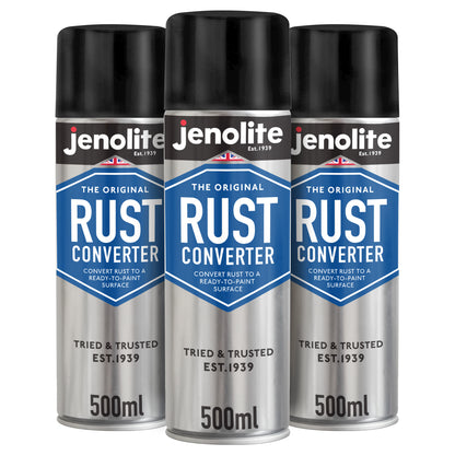 Rust Converter Epoxy Aerosol | 500ml | Turns Rust into Ready To Paint Surface