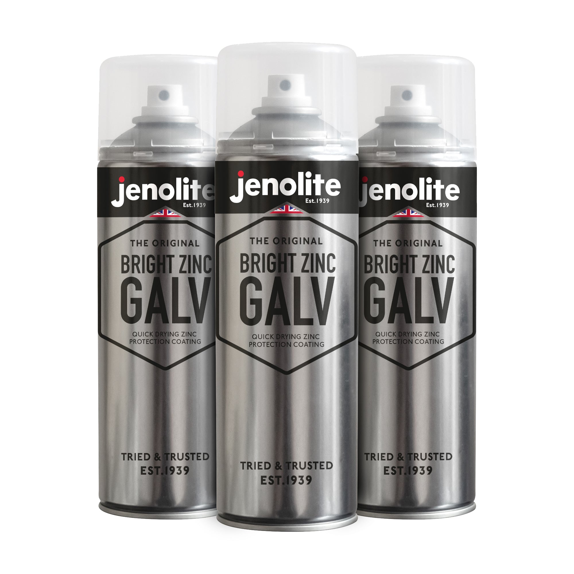 Bright Zinc Galvanising Aerosol Spray Paint  | 500ml