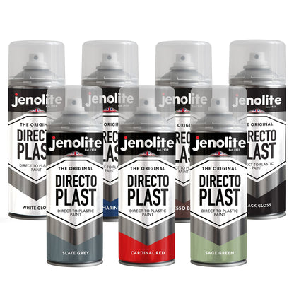 DIRECTOPLAST Gloss Spray Paint | 400ml | Suitable For Most Plastic Surfaces