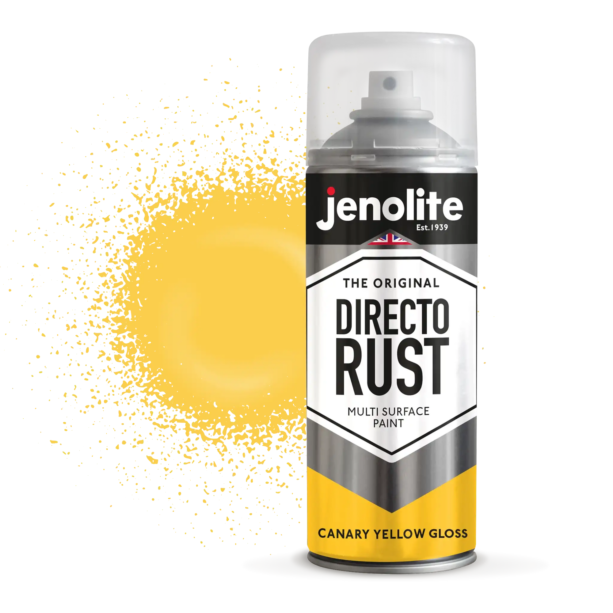 DIRECTORUST Metallic Gloss Spray Paint | 400ml | Multi Surface