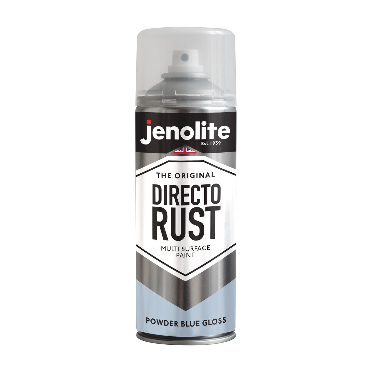 DIRECTORUST Spray Paint | Gloss | Powder Blue | 12 x 400ml | RAL 240 80 10