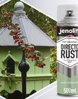 DIRECTORUST Sage Green Spray Paint - 4x500ml - Multi Surface Spray Paint