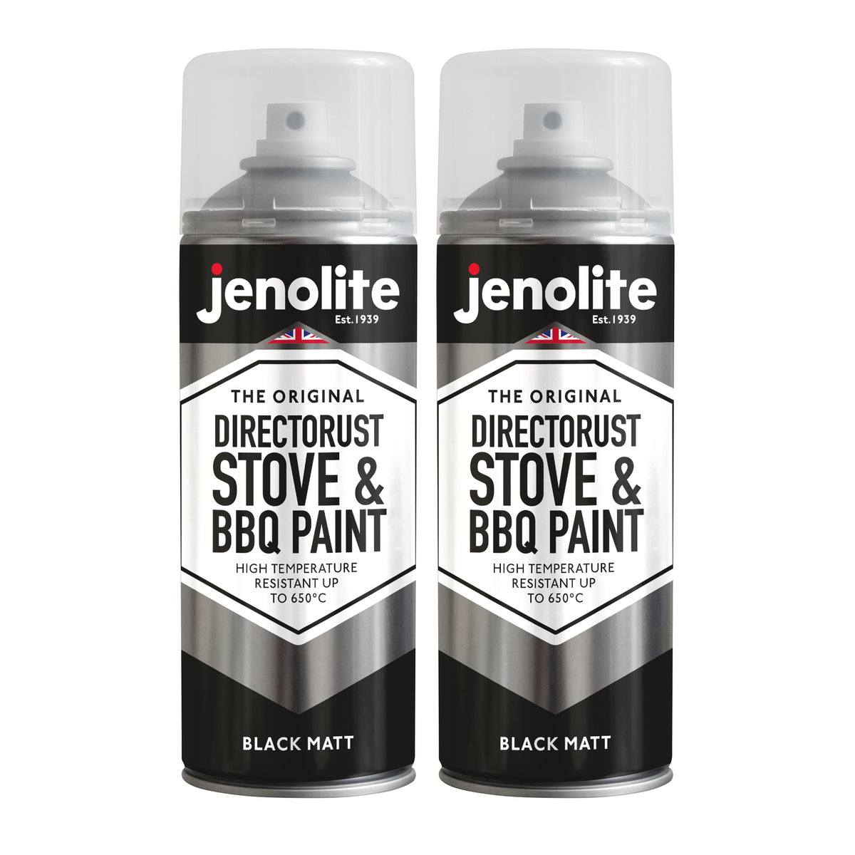 DIRECTORUST BBQ & Stove Spray Paint | 400ml | 650c+