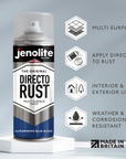 DIRECTORUST Spray Paint | Gloss | Ultramarine | 12 x 400ml | RAL 5002