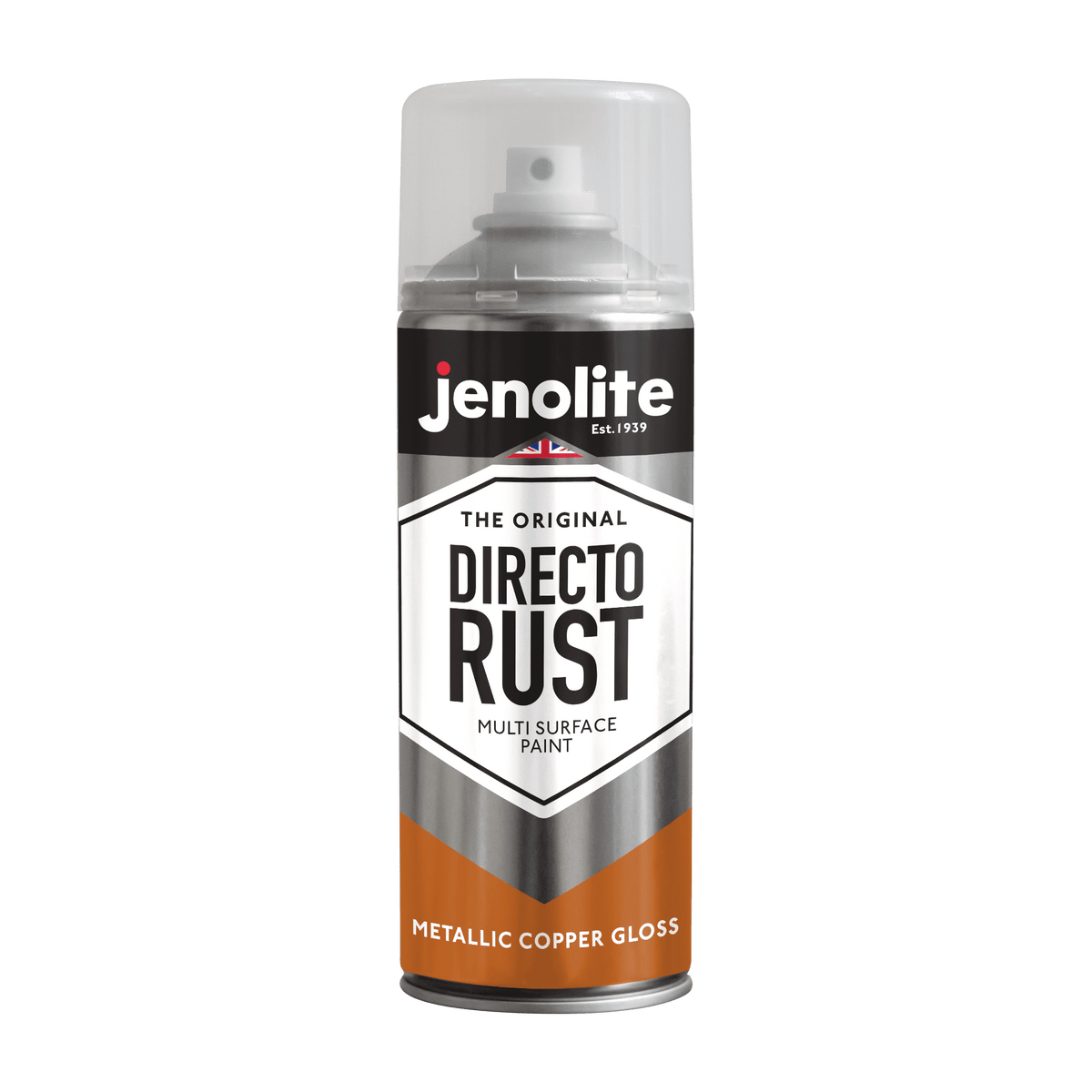 DIRECTORUST Spray Paint | METALLIC GLOSS | 400ml | Multi Surface Spray Paint