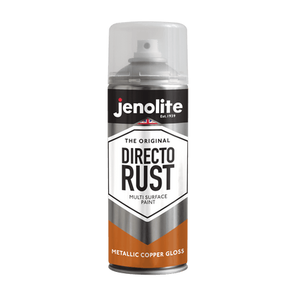 DIRECTORUST Spray Paint | METALLIC GLOSS | 400ml | Multi Surface Spray Paint