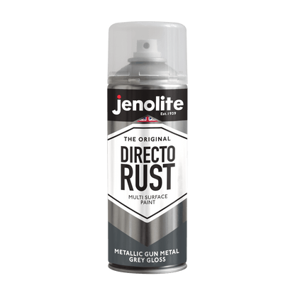 DIRECTORUST Spray Paint | METALLIC GLOSS | 400ml | Multi Surface Spray Paint