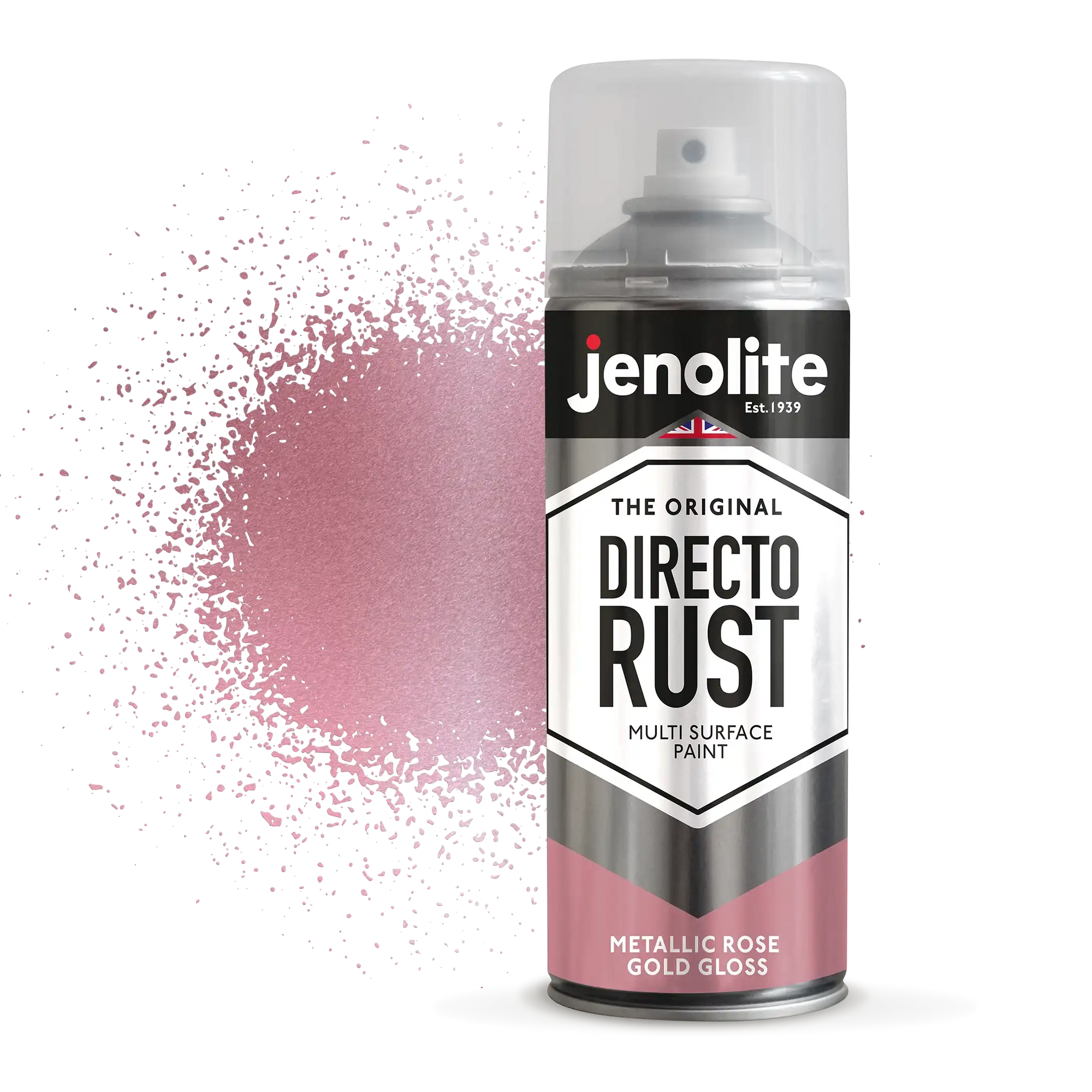 DIRECTORUST Metallic Gloss Spray Paint | 400ml | Multi Surface