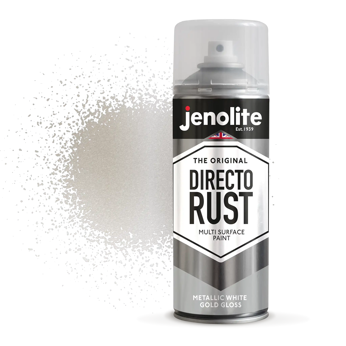 DIRECTORUST Spray Paint | METALLIC GLOSS | 400ml | Multi Surface Spray Paint