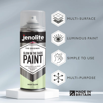 Glow In The Dark Spray Paint | Night Glow Luminous Paint | 400ml