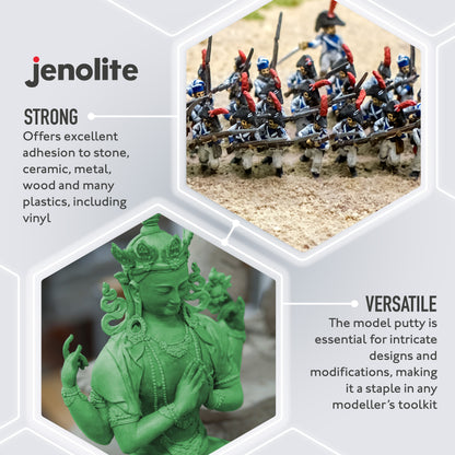 Green Stuff | Epoxy Putty Roll | Blue & Yellow Strip | 36 Inch
