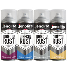 DIRECTORUST Spray Paint | METALLIC GLOSS | 400ml | Multi Surface Spray Paint