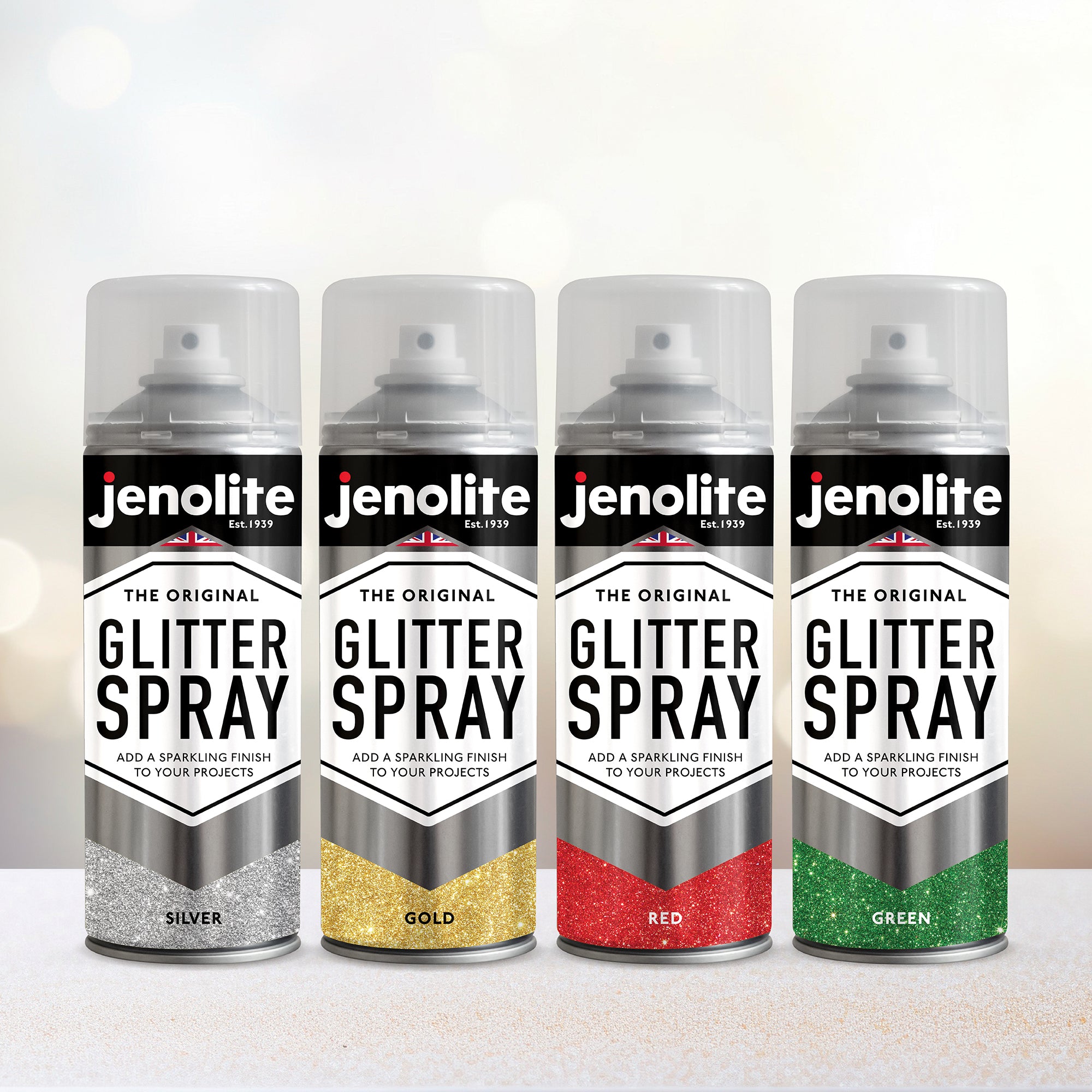 Glitter Spray Paint | 400ml | Ideal for Crafting, Hobbies &amp; Decorations