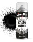 DIRECTORUST Radiator Enamel Paint | 400ml Aerosol | Black, Silver, White
