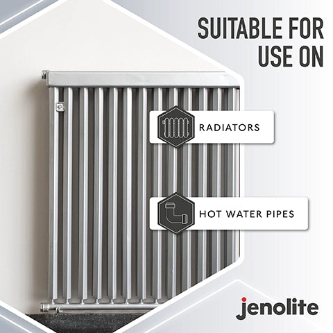 DIRECTORUST Radiator Enamel Paint | Aerosol | Black, Silver, White