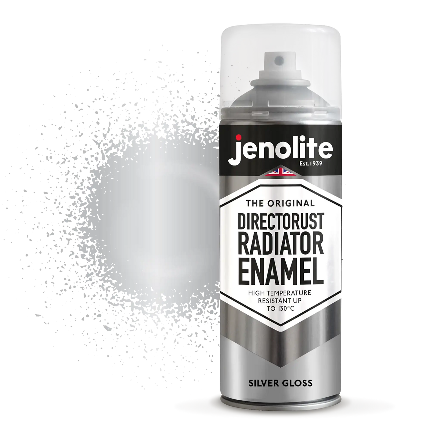DIRECTORUST Radiator Enamel Paint | Aerosol | Black, Silver, White