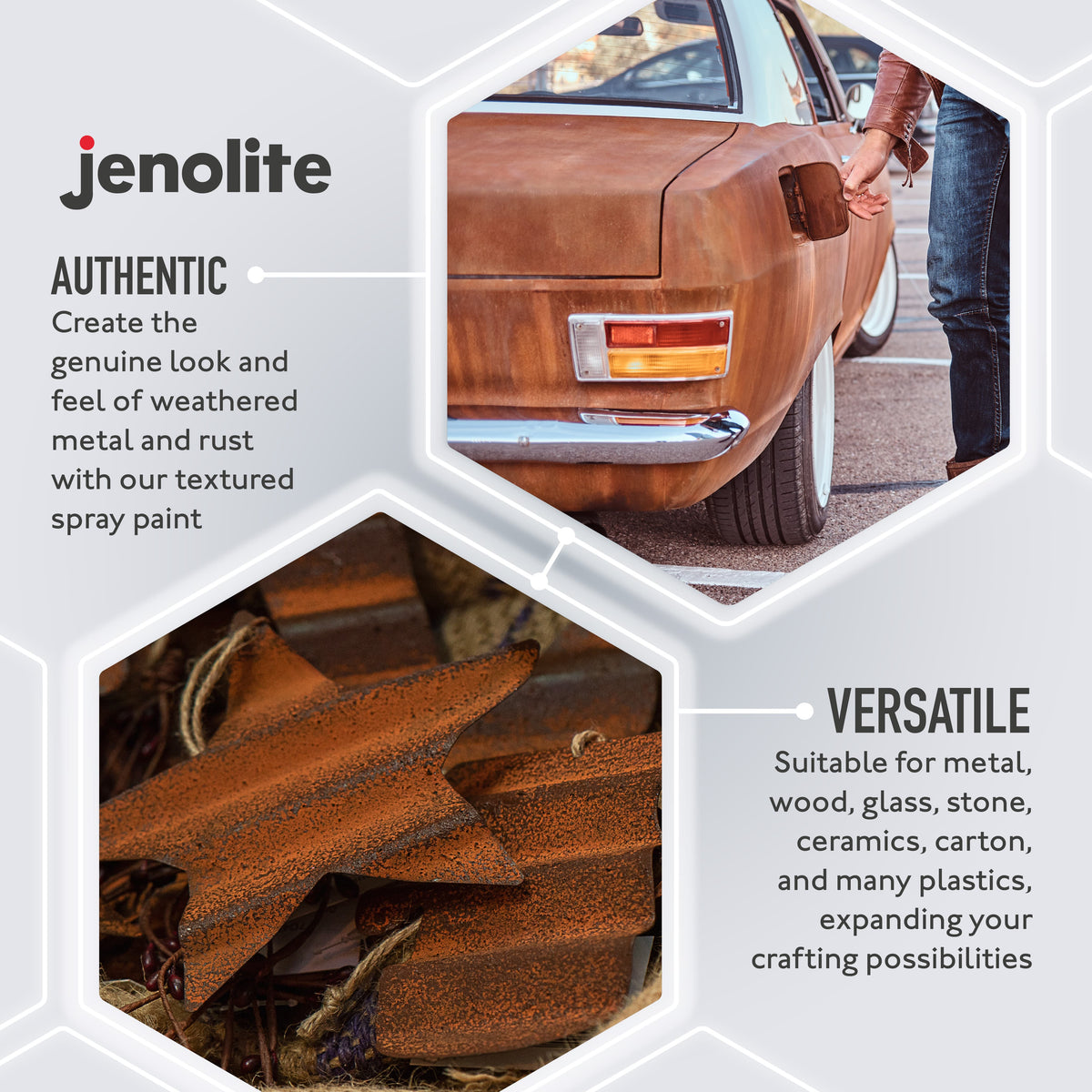 Rust Effect Spray Paint | 400ml | Textured Paint Weathered Rusted Metal Look & Feel