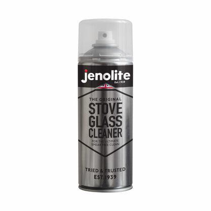 Stove Glass Cleaner Aerosol | 400ml | Ideal For Woodburners & Stove
