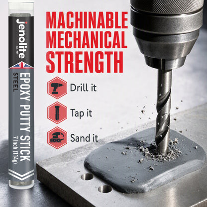 Epoxy Putty Repair Sticks | 7 Inch (112g) Tube | Plastic, Steel, Underwater, Copper, Aluminium, Titanium