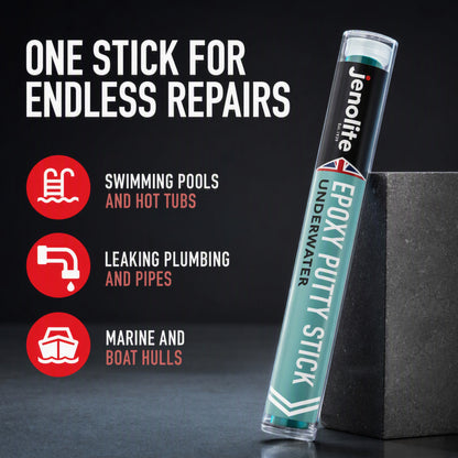 Epoxy Putty Repair Sticks | 7 Inch (112g) Tube | Plastic, Steel, Underwater, Copper, Aluminium, Titanium