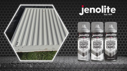 DIRECTORUST Radiator Enamel Paint | Aerosol | Black, Silver, White