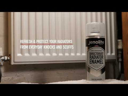 DIRECTORUST Radiator Enamel Paint | Aerosol | Black, Silver, White